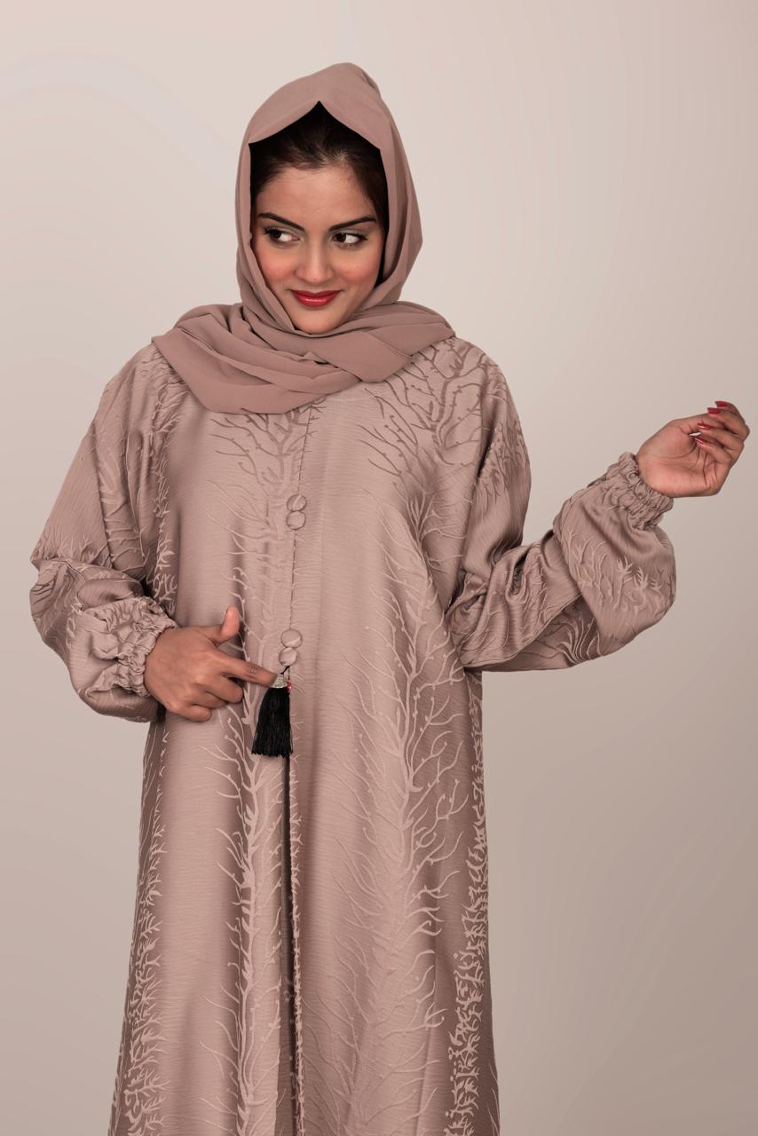 Rose wood Abaya