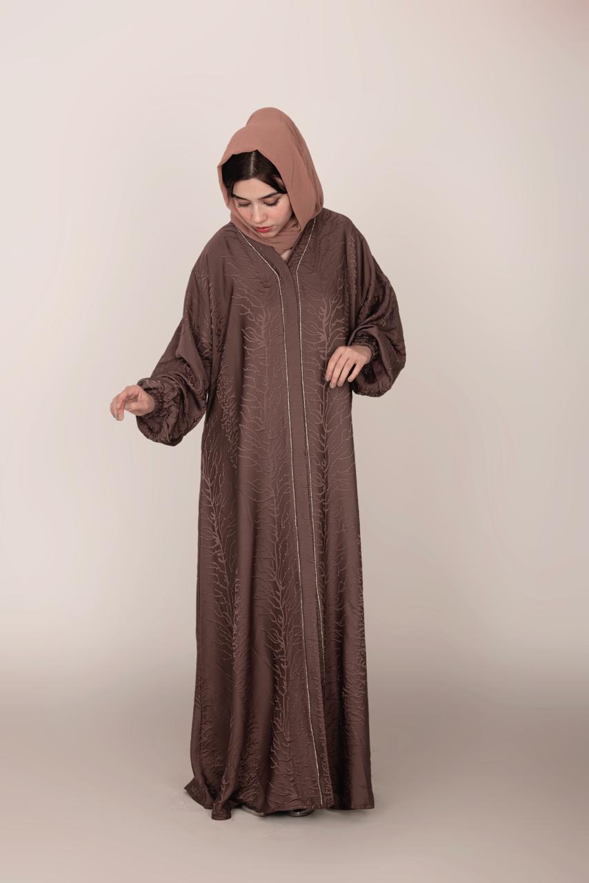 Dusty Rose Luxe Abaya