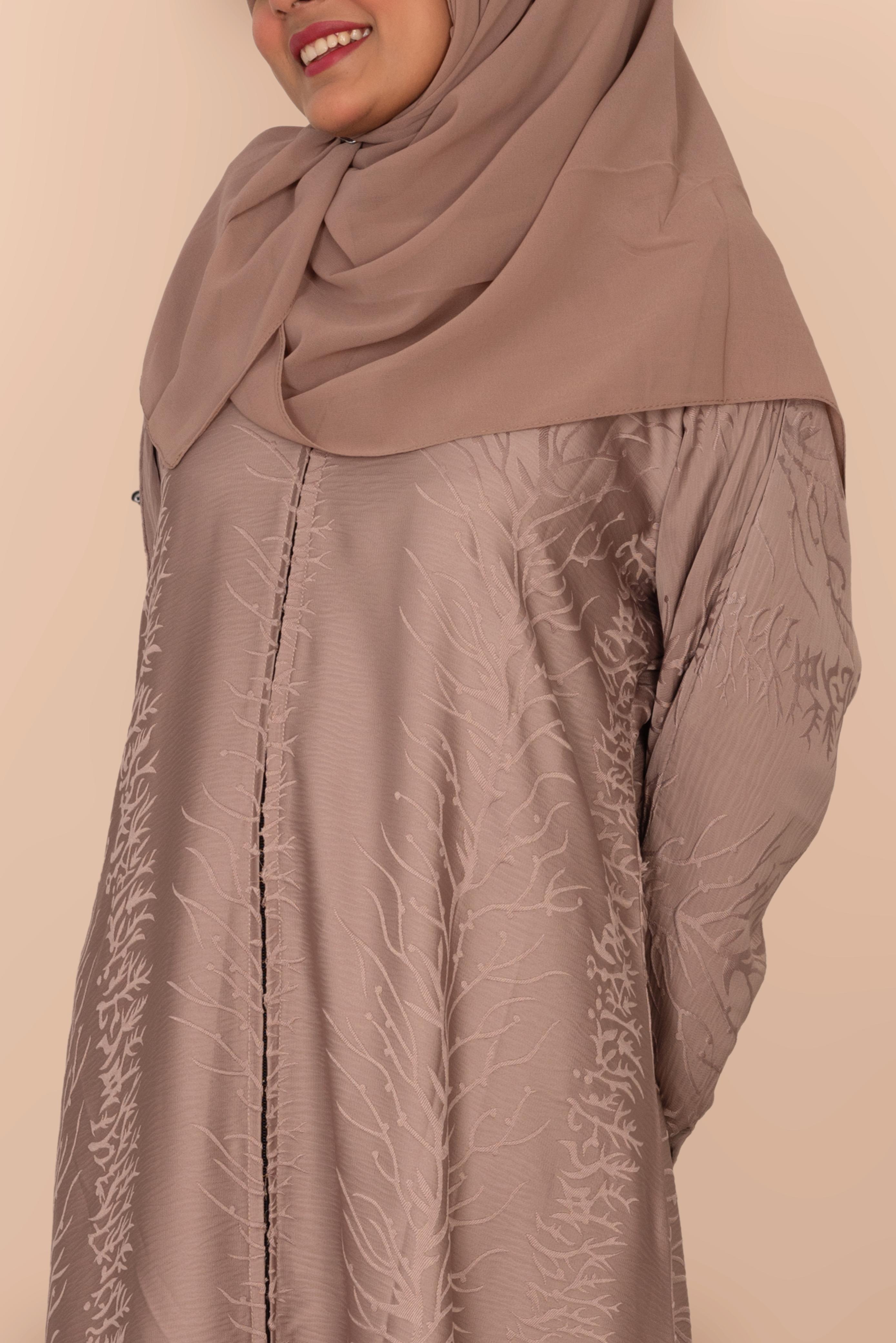 Rose wood Abaya